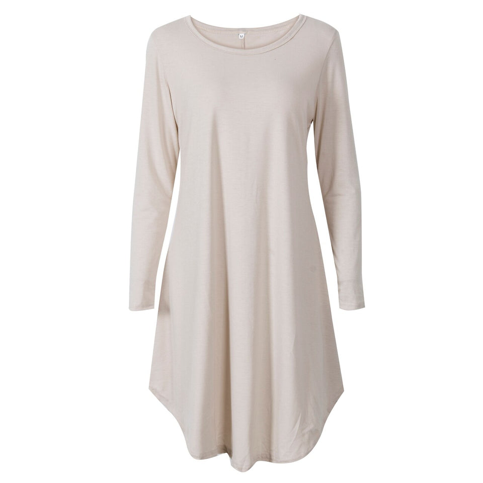 Casual Long Tunic Dress