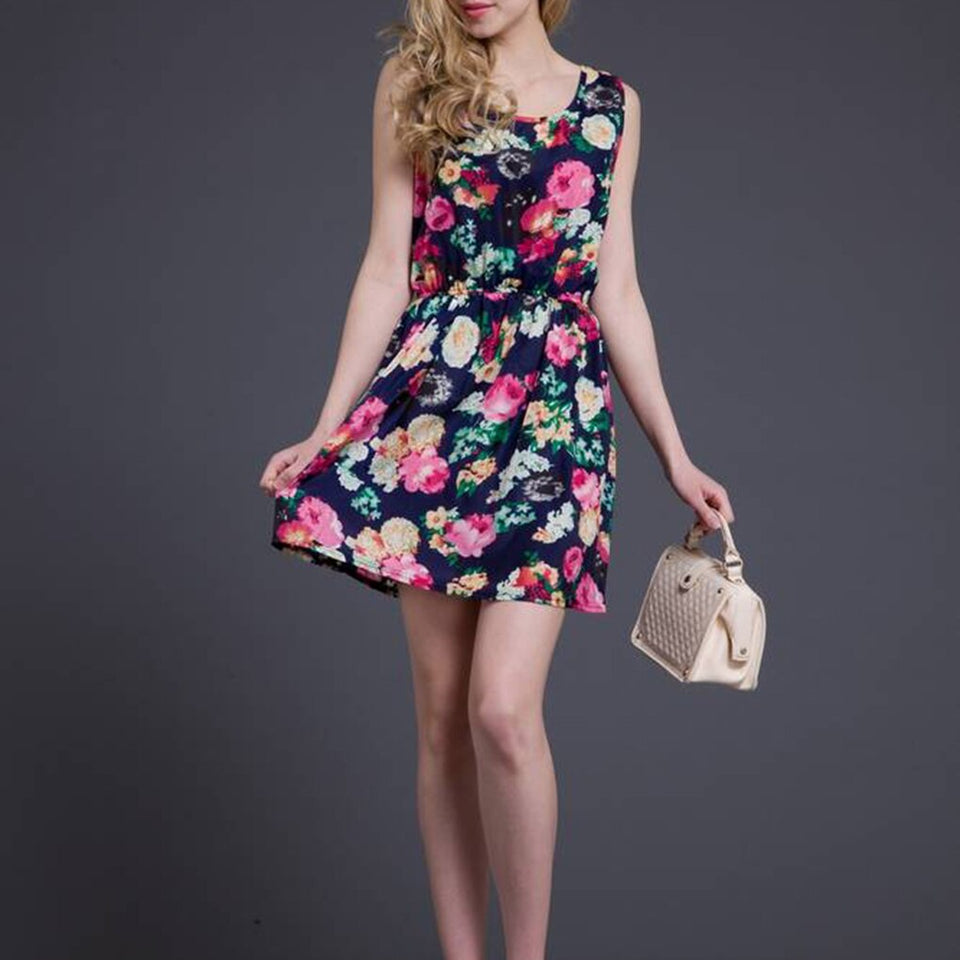 Floral Printing Dress