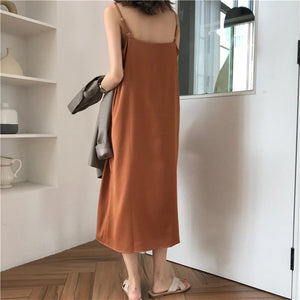 Loose Maxi Dress - bodyshapez