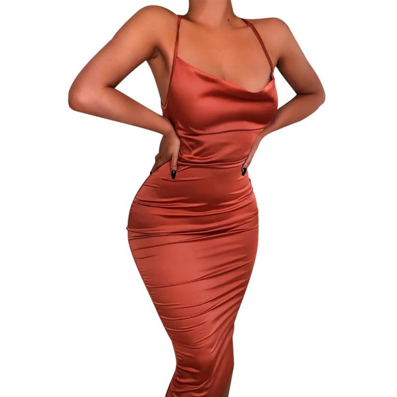 Spaghetti Strap Dress - bodyshapez